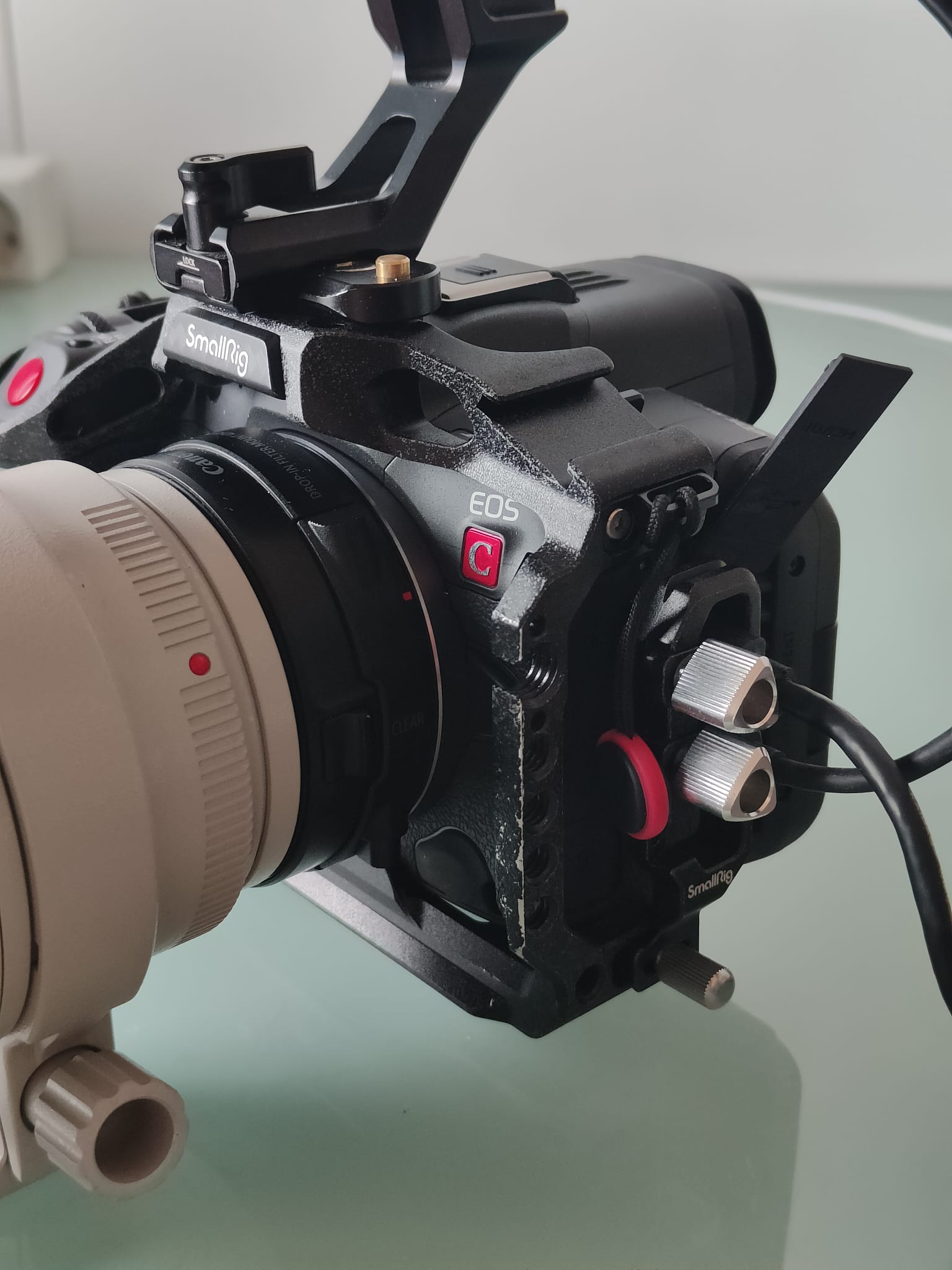 EOS R5 & R5C & R6 “Black Mamba” Camera Cage EOS R5 & R5C & R6 “Black Mamba” Camera Cage